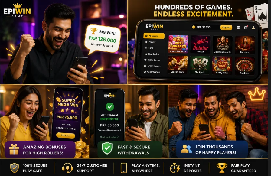 Why I Prefer EPIWIN Over Many Other Online Gaming Platforms in Pakistan 1 EPIWIN Game