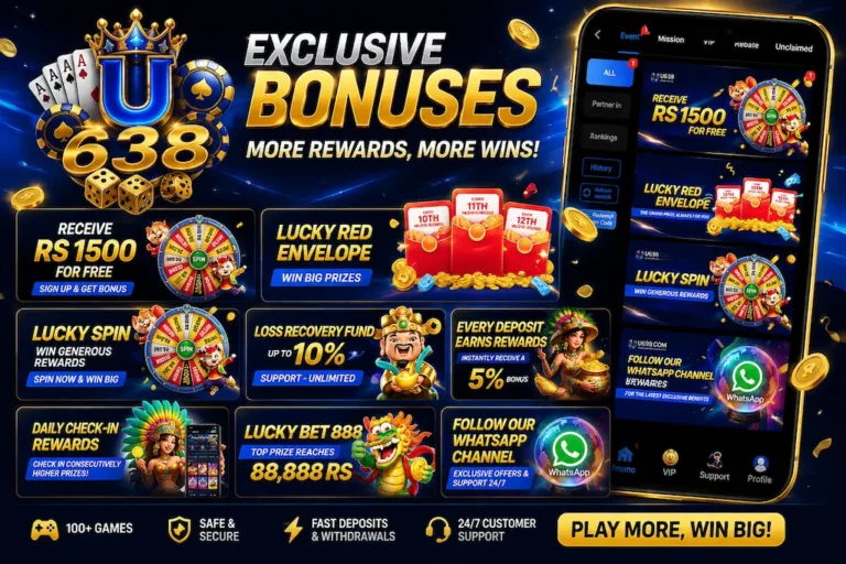 U638 Game Bonuses